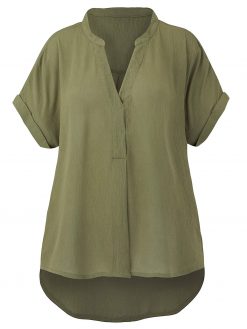 blouse met lange achterzijde