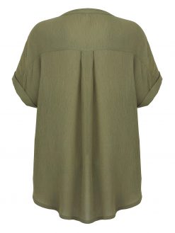 blouse met lange achterzijde